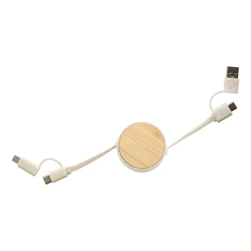 USB töltőkábel Komugo Barna 