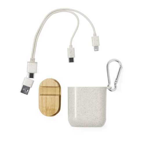 USB töltőkábel Nitida Barna 