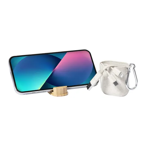 USB töltőkábel Nitida Barna 