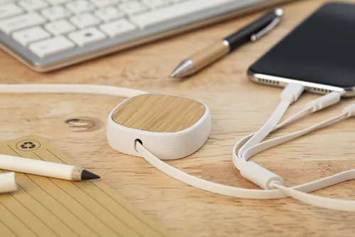 USB töltőkábel Rabsle Fehér 