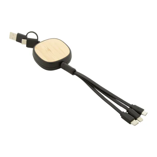 USB töltőkábel Rabsle Fekete 