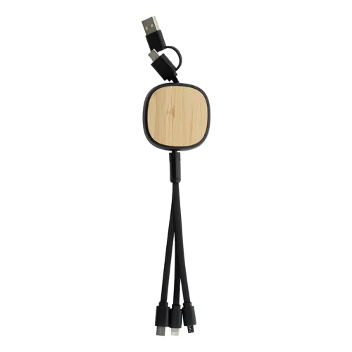 USB töltőkábel Rabsle Fekete 