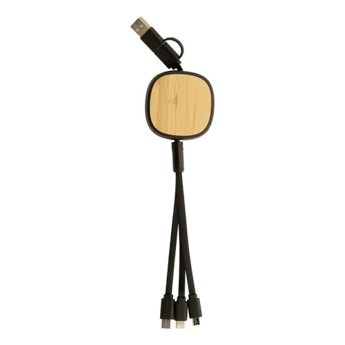 USB töltőkábel Rabsle Fekete 