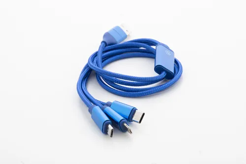 USB töltőkábel Ralong Kék 