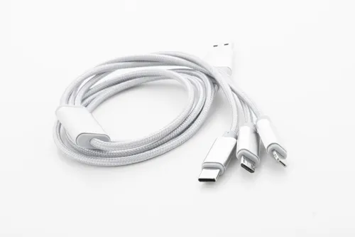 USB töltőkábel Ralong Szürke 
