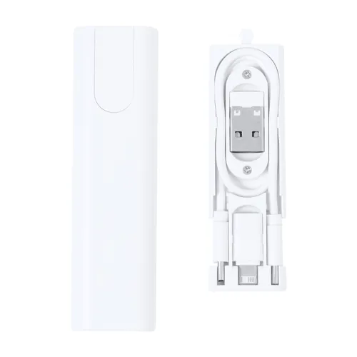 USB töltőkábel szett Complix Fehér 