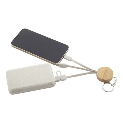 USB töltős kulcstartó Mugory Barna 