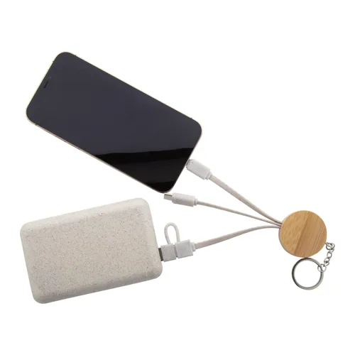 USB töltős kulcstartó Mugory Barna 