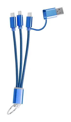 USB töltős kulcstartó Rashort Kék 