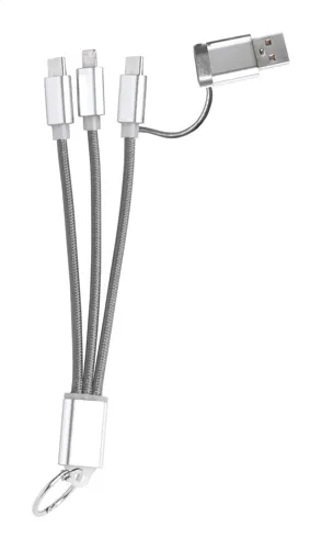 USB töltős kulcstartó Rashort Szürke 