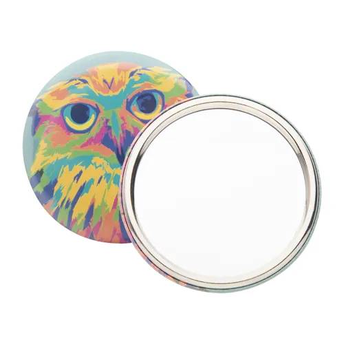 Zsebtükör BeautyBadge Szürke 