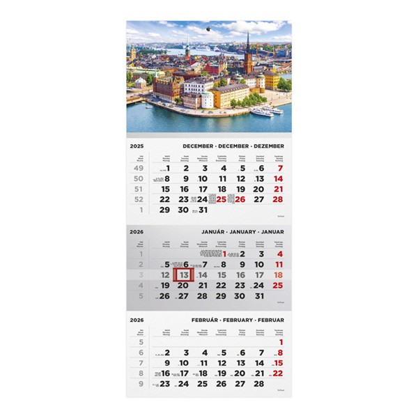 T072 Speditőrnaptár 1 tömbös 2026