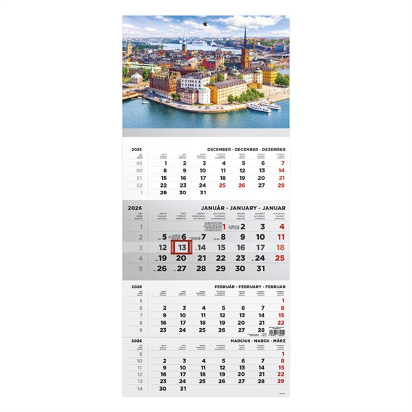T079 Speditőrnaptár 1 tömbös 2026