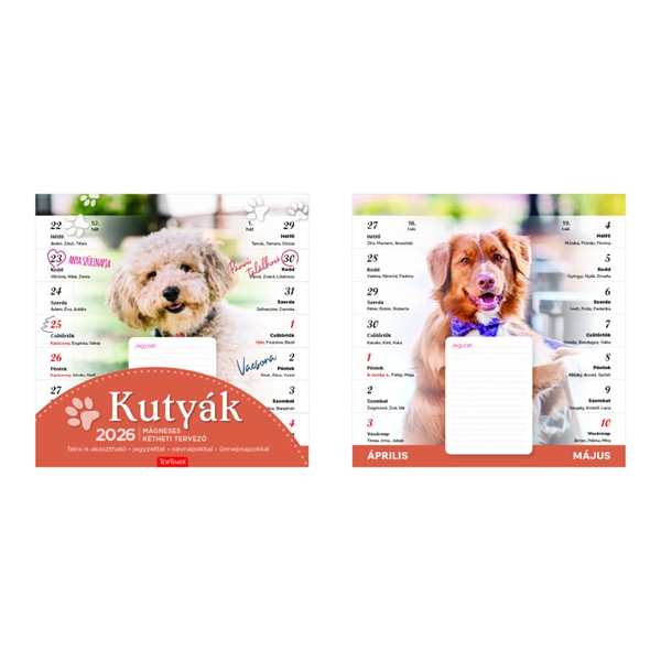 Falinaptár 2026
