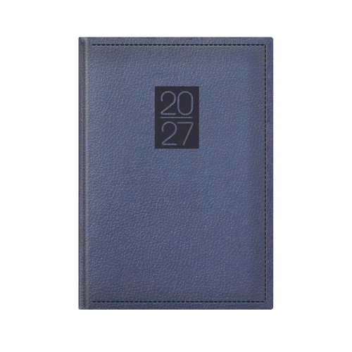 Classic B5 napi határidőnapló - 2027 Kék 