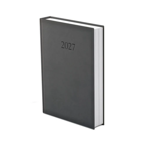Wide A4 napi határidőnapló - 2027 Fekete 