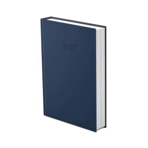 Wide A4 napi határidőnapló - 2027 Kék 