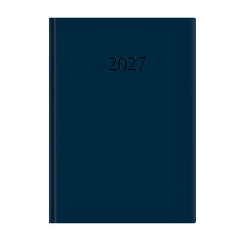 Wide A4 napi határidőnapló - 2027 Kék 