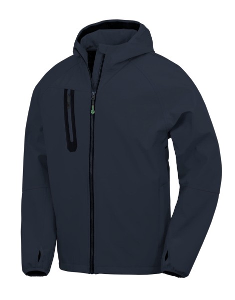 3-Layer Recycled Printable Casual Hooded Softshell  