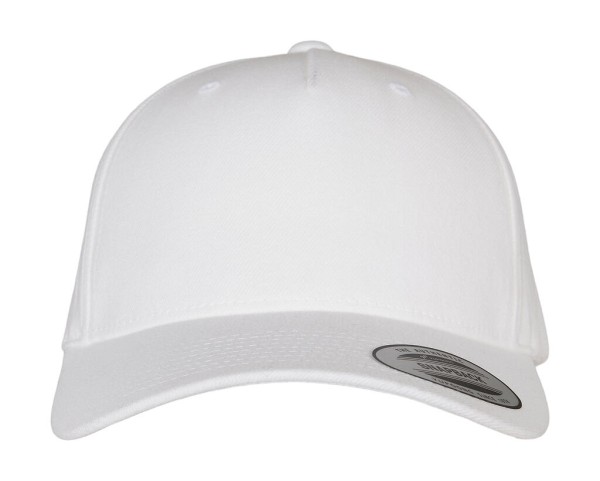 5-Panel Premium Curved Visor Snapback Cap  