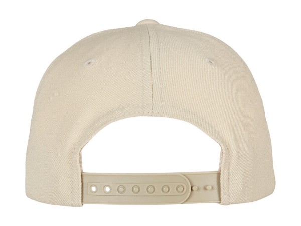 5-Panel Premium Curved Visor Snapback Cap  