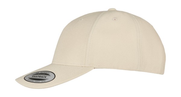 5-Panel Premium Curved Visor Snapback Cap  