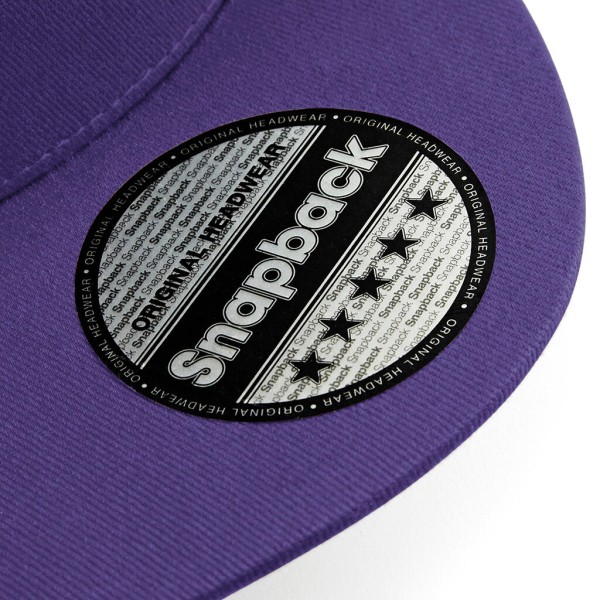 5 Panel Snapback Rapper Cap  