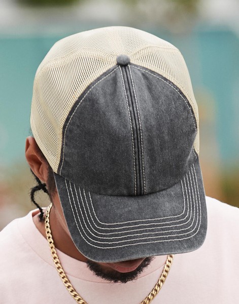 6 Panel Vintage Trucker  