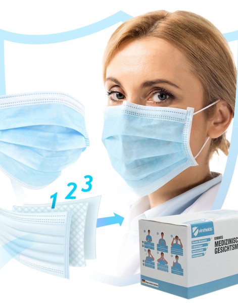 Medical Face Mask Type IIR Kék 