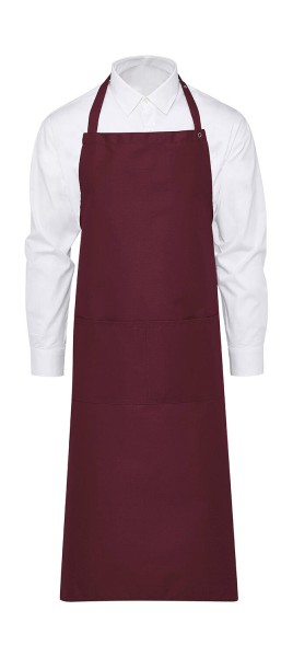 AMSTERDAM Bib Apron with Pocket  