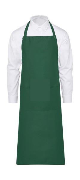 AMSTERDAM Bib Apron with Pocket  