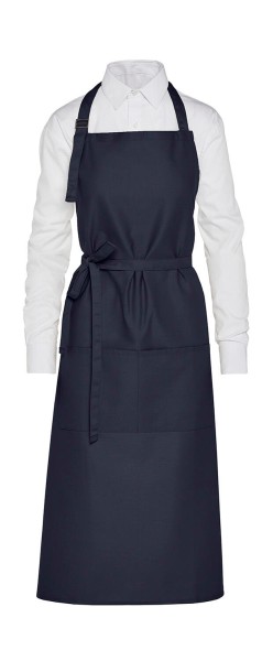 AMSTERDAM - Recycled Bib Apron with Pocket  