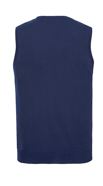 Adults` V-Neck Sleeveless Knitted Pullover  
