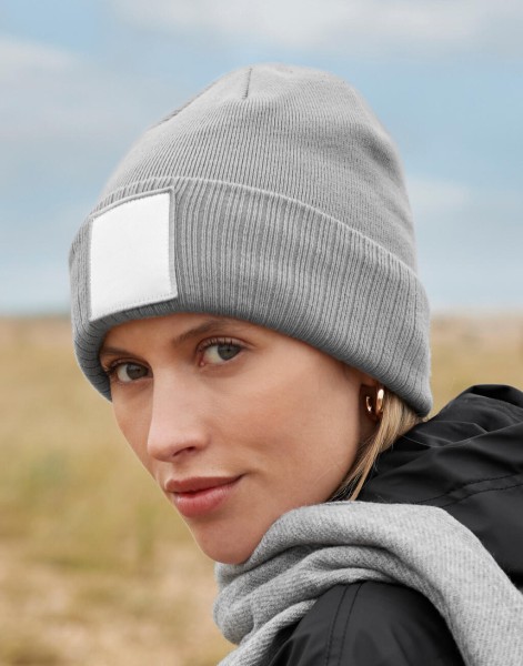Appliqué Patch Beanie  