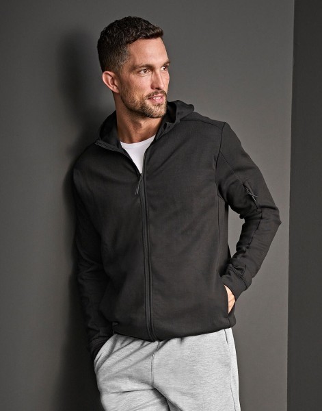 Athletic Hooded Full Zip Sweat  