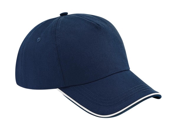 Authentic 5 Panel Cap - Piped Peak  