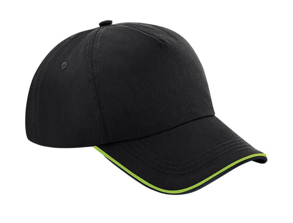 Authentic 5 Panel Cap - Piped Peak  