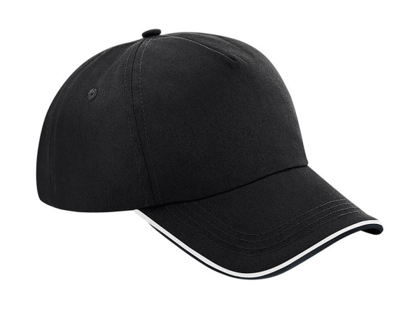 Authentic 5 Panel Cap - Piped Peak  