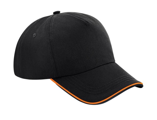 Authentic 5 Panel Cap - Piped Peak  