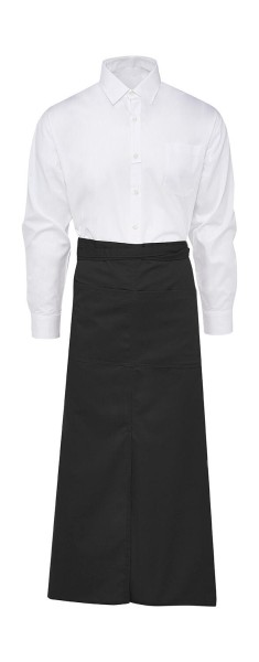 BERLIN Long Bistro Apron with Vent and Pocket  
