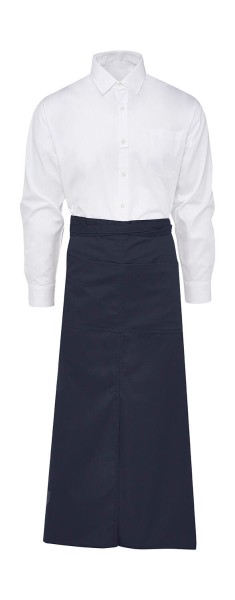 BERLIN Long Bistro Apron with Vent and Pocket  