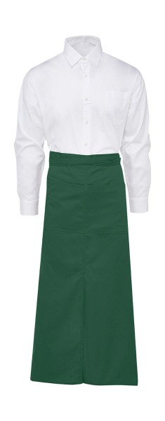 BERLIN Long Bistro Apron with Vent and Pocket  