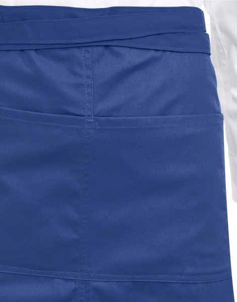 BERLIN Long Bistro Apron with Vent and Pocket  