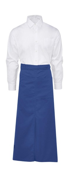 BERLIN Long Bistro Apron with Vent and Pocket  