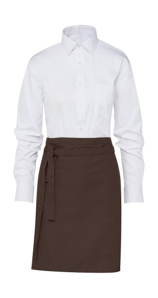 BRUSSELS Short Bistro Apron Barna 