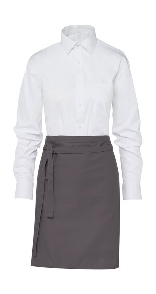 BRUSSELS Short Bistro Apron Szürke 
