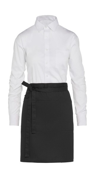 BRUSSELS - Short Bistro Apron with Pocket  