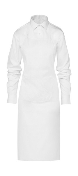 BUDAPEST Festival Apron with Pocket Fehér 