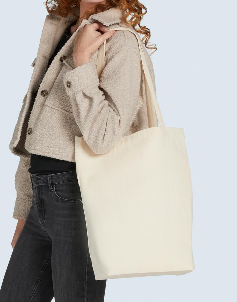 Baby Canvas Cotton Bag LH with Gusset Fehér 