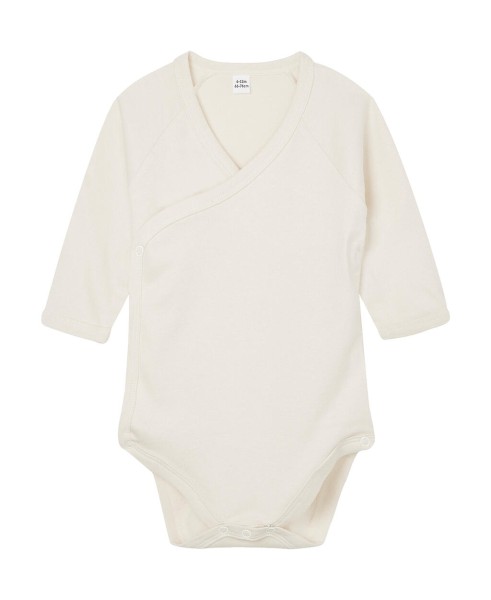 Baby Long Sleeve Kimono Bodysuit  